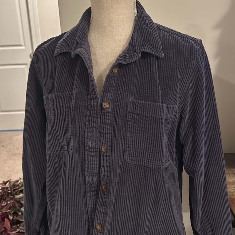 L.L. bean corduroy button down